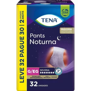 Roupa Intima Tena Pants Noturna G/EG Leve 32un Pague 30un