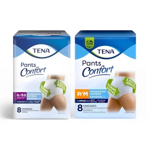 Roupa íntima Pants Confort Tena C/ 8un Cada - Diversos Tamanhos