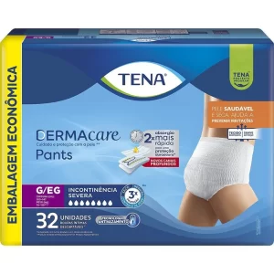 Roupa Intima Tena Pants Dermacare G/EG 32un
