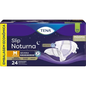 Fralda Geriátrica Tena Slip Noturna M 24 un