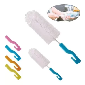 Kit Escova Mamadeira e Bico Limpeza Profunda Cerdas Resistentes Multiuso