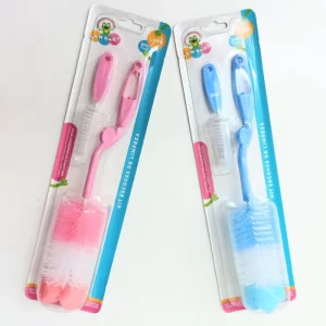 Kit Escovas de Limpeza de Mamadeira e Bico de Mamadeira