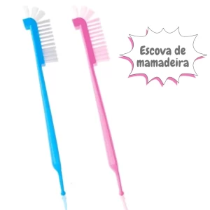 Escova Para Limpeza Higiêne De Mamadeira e Bico Multifuncional Cefisa