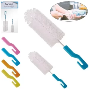 Escova para lavar Mamadeira/Copo/Garrafa com 2 Unidades, Bebê, Infantil- TOP