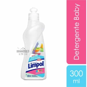 Limpa Mamadeira - Detergente Liquido Concentrado Limpol Baby - 300 ml