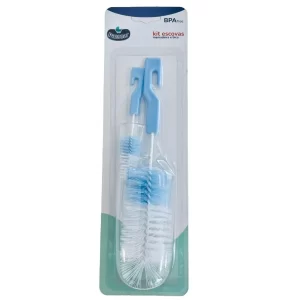 Kit Escova Mamadeira Bico Passear