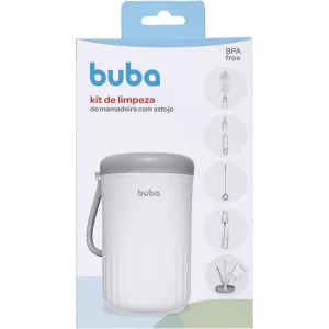 KIT PORTÁTIL PARA LIMPEZA DE MAMADEIRA COM ESTOJO BUBA