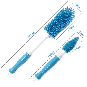 Escova Para Lavar Mamadeira e Bicos de Silicone, NENOS