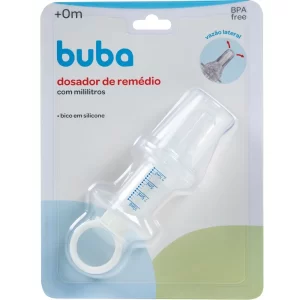 Dosador De Remédio Com Mililitros Seringa Dosadora De Remédio Buba Com Bico De Silicone