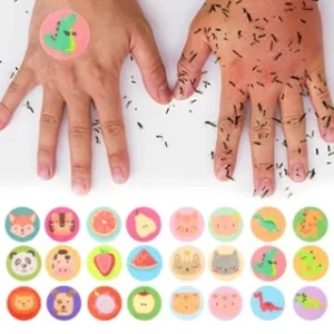 Kit 144x Adesivos Repelente Infantil Adulto Icaridina Sai Daí Mosquito Dengue