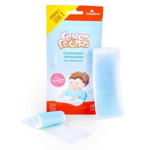 Fever Friends - Compressas Refrescantes em Adesivo para Alívio da Febre Similar ao Bekoool 2 em 1