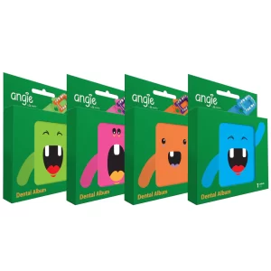 Porta Dente de Leite Álbum Dental - Angie