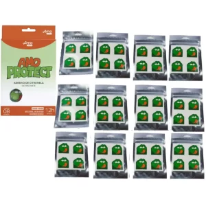 Repelente Adesivo citronela Natural Infantil bebê Sai Mosquito amo protect proteção contra mosquitos insetos