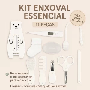 Kit 11 Higiênico Bebê Enxoval Chá Revelação Recém Nascido