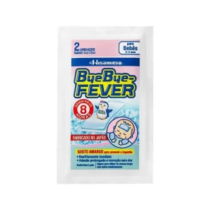 Adesivos Para Alívio Da Febre  0 A 2 anos Bye Bye Fever Para Bebês Com 2