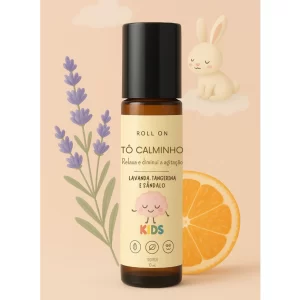 Aromaterapia Infantil Tô Calminho Bebê Natural Blend com Óleos Essenciais