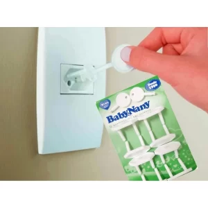 Protetor de Tomada 8 peças + 2 chaves