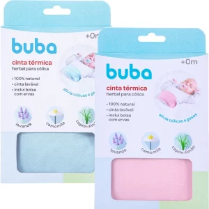 Cinta Térmica Herbal para Cólica Dores Bebe Buba