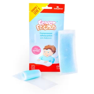 Compressa Refrescante Fever Friends Alívio Da Febre e Vacina Babydeas
