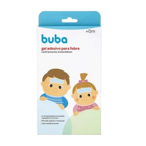 Gel Adesivo Compressa Refrescante Alívio Febre Vacina Buba
