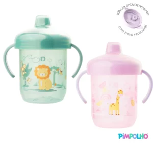 Copo Treinamento Infantil Antivazamento Bico Rigido Pimpolho