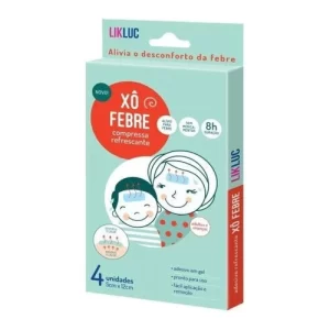 Xô Febre ® Compressas Refrescantes Alivio Da Febre Bebe
