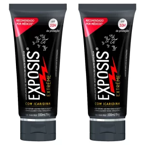 Kit 2 Repelentes Exposis Extreme Gel 100ml