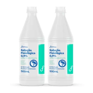 Kit 2 Soro Fisiológico Sorimax Farmax 500ml