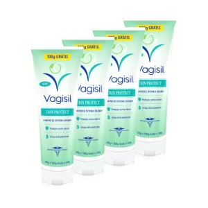 Kit 4x Vagisil Sabonete Líquido Íntimo Urin Protect 200 + 100g Grátis