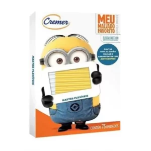 Hastes Flexíveis Divertidas Cremer Minions, 75 unidades