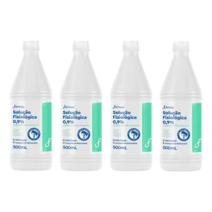 Kit 4 Soro Fisiológico Sorimax Farmax 500ml