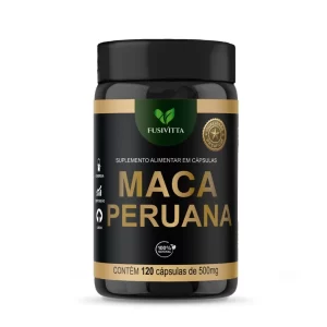 Maca Natural 120 Cápsulas 500mg FusiVitta