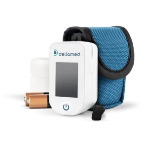 Oxímetro Digital Led de Dedo Portátil de Alta Precisão Dellamed