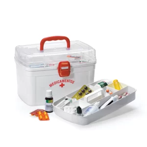 CAIXA ORGANIZADORA FRASQUEIRA DE MEDICMENTO 6.2 L