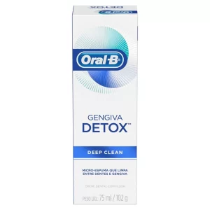 Creme Dental Oral-B Gengiva Detox Deep Clean 102g
