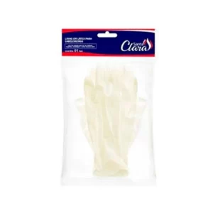 Luva Látex Santa Clara - 1 Par Tam. M