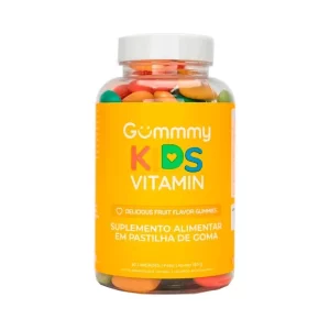 Suplemento Alimentar Gummy Kids Vitamin Delicious Fruit Flavor 60 Gomas
