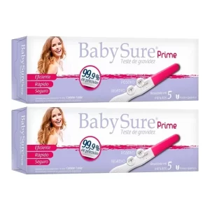 Kit 2 und Baby Sure Caneta Teste Gravidez