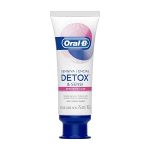 Creme Dental Oral-B Gengiva Detox Sensitive Care 102g