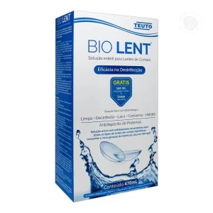 KIT BIO LENT COM 470ML + ESTOJO PARA LENTES