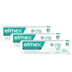 Kit C/ 3 Cremes Dental Elmex Sensitive 110g