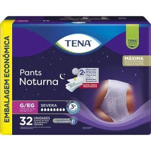 Roupa Intima Tena Pants Noturna G/EG 32 Un