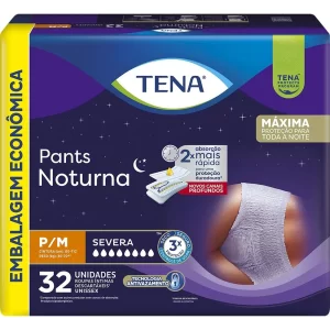 Roupa Intima Tena Pants Noturna P/M 32 Un