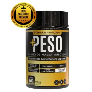 Suplemento + PESO Formula Aumenta Apetite Engordar Rápido + Massa Muscular - Produto Original