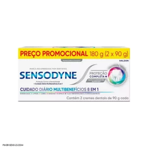 Creme Dental Sensodyne 90G 2Unidades Proteção Completa