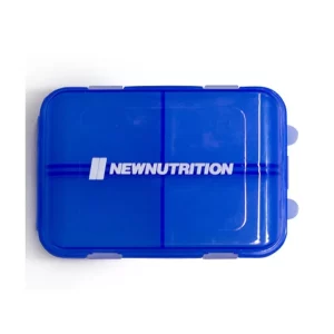 Porta Comprimido - 8 Divisorias Azul - Newnutrition