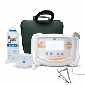 Ultrassom Sonopulse Portátil Ibramed 1MHz, 3MHz e 1 e 3MHz Estética Fisioterapia Corporal Aparelho